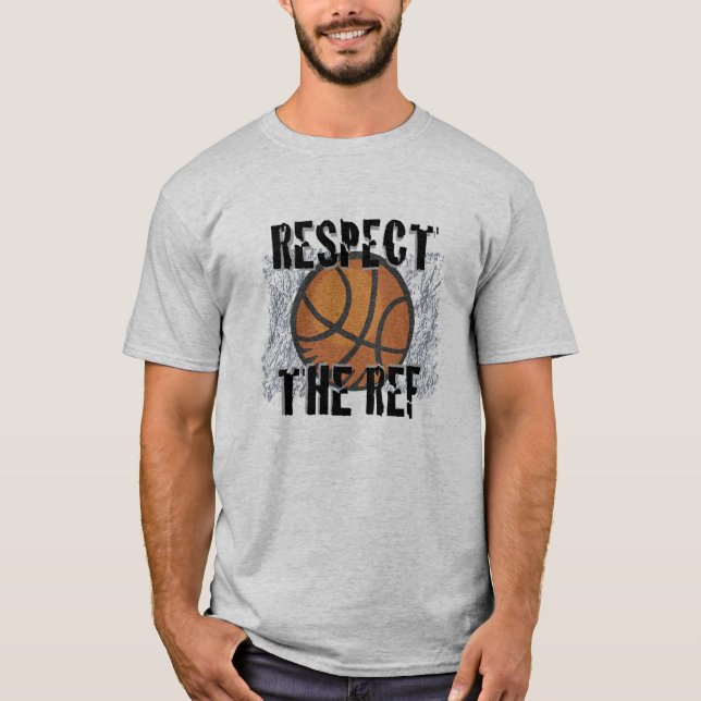 T-shirt Respectez le Ref Basketball Tee (Devant)