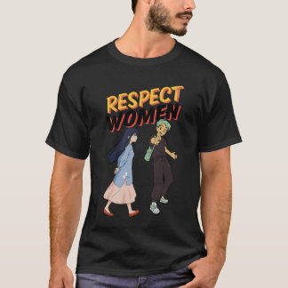 T-shirt Respectez les femmes – Tee d'autonomisation pour l
