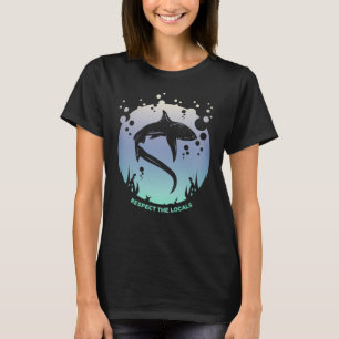 T-shirt Respectez Les Habitants - Sensibilisation Aux Requ