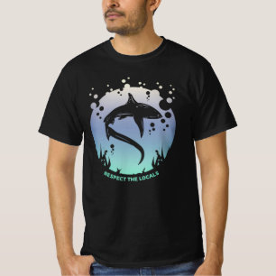T-shirt Respectez Les Habitants - Sensibilisation Aux Requ
