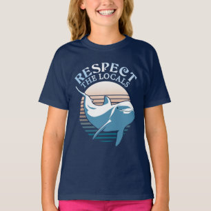 T-shirt Respectez Les Locaux - Citation De Sensibilisation