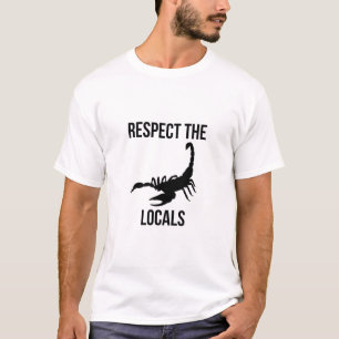 T-shirt Respectez les locaux (Le Scorpion)