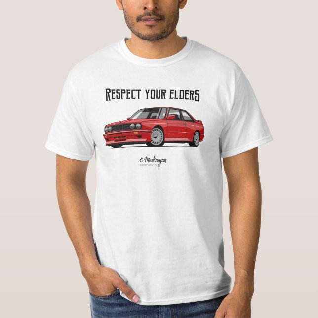 T-shirt Respectez vos aînés (Devant)