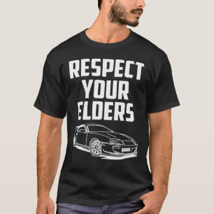 T-shirt Respectez vos aînés MK IV TOYOTA SUPRA