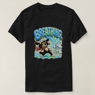 T-shirt Respirer, j'en suis sorti, drôle d'épuisement