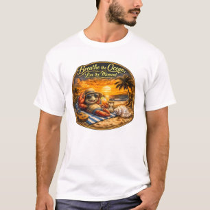 T-shirt Respirez l'Océan – Vivez l'Instant