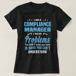 T-shirt Responsable de la conformité