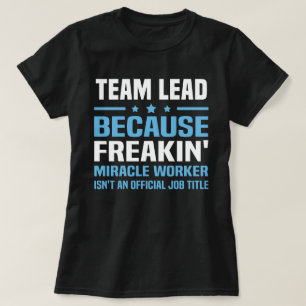 T-shirt Responsable de l'équipe
