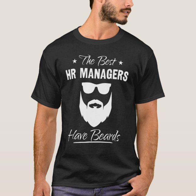 T-shirt Responsable des RH chez les hommes Les meilleurs g (Devant)