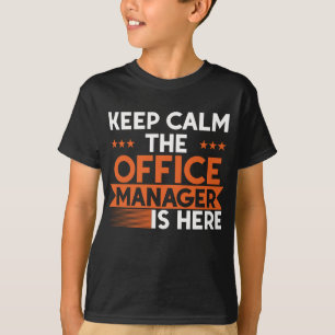 T-shirt Responsable du bureau de la réception Lady Women