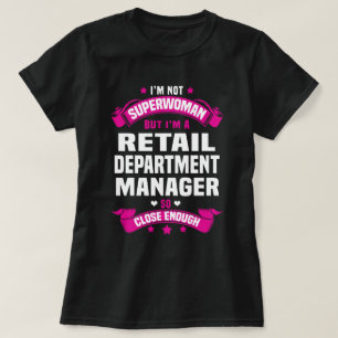 T-shirt Responsable du service de vente au détail