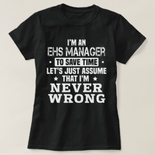T-shirt Responsable EHS