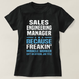 T-shirt Responsable technique des ventes