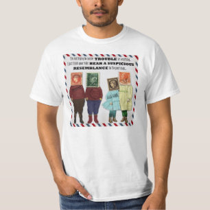 T-shirt Ressemblance méfiante