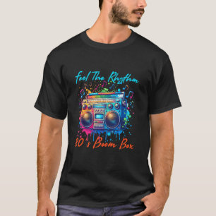 T-shirt ressentez la boite de boom rythm 80's