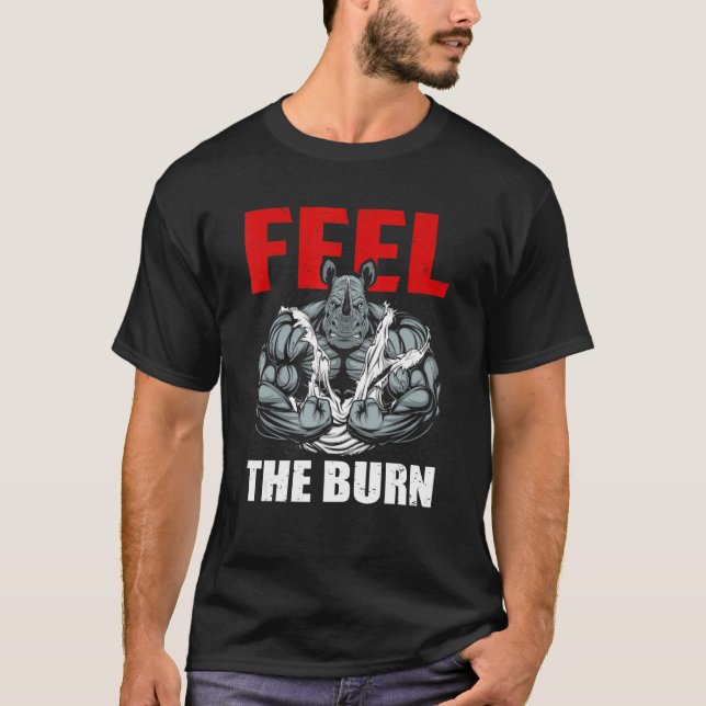 T-shirt Ressentez La Gravure Bodybuilding Bodybuilding (Devant)