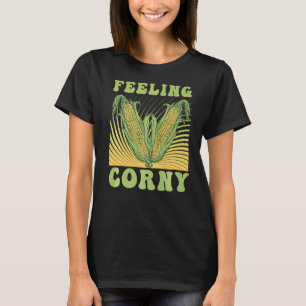 T-shirt Ressentir Corny Corn Pun