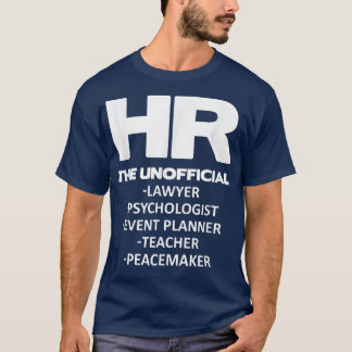 T-shirt Ressources Humaines Drôle HR Un Tout