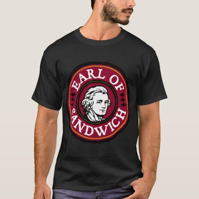 T-shirt restaurant ami Earl of Sandwich (Devant)