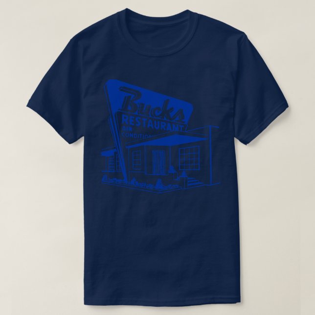 T-shirt Restaurant Bucks (Design devant)