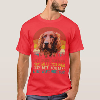 T-shirt Restaurant Irlandais Rétro Chaque Snack Que Vous F