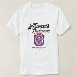 T-shirt Restaurant Le Francais, Roue, Illinois