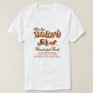 T-shirt Restaurant Mister Ricky's, Skokie, Illinois