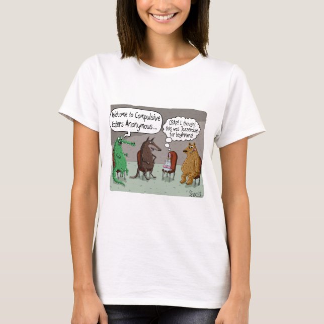 T-SHIRT RESTAURANTS COMPLÈTES ANONLYMES AVEC DE PETITS ANI (Devant)