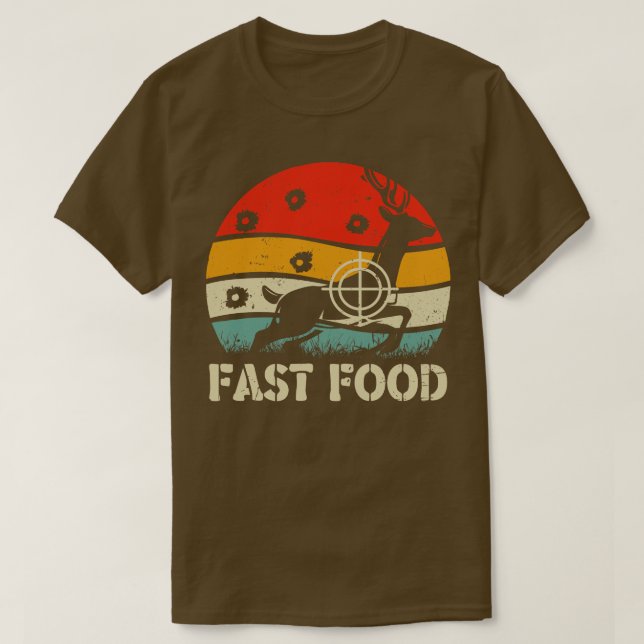 T-shirt Restauration rapide (Design devant)