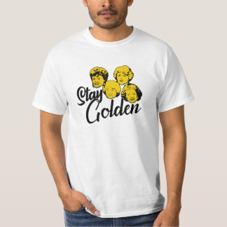 T-shirt reste en or avec quatre filles