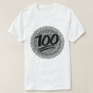 T-shirt Reste sur 100