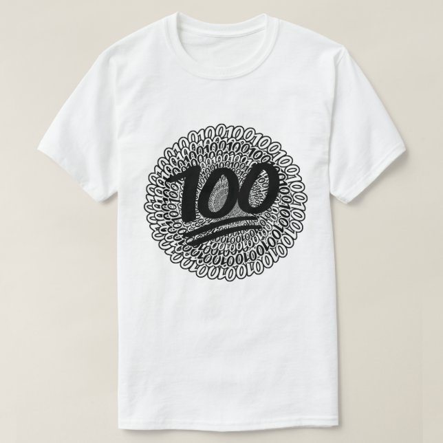 T-shirt Reste sur 100 (Design devant)