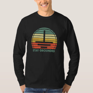T-shirt Rester au sol Vintage Rétro-électriciens Électriqu