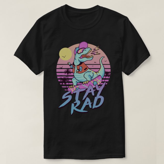T-shirt Rester en piste (Design devant)
