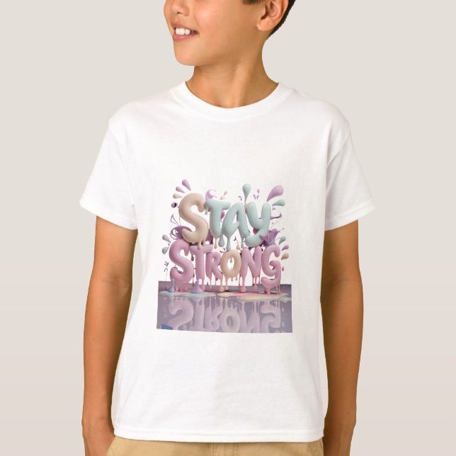 T-shirt rester fort (Devant)