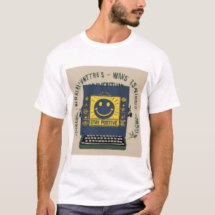 T-shirt Rester positif