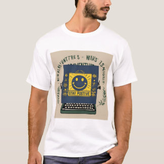 T-shirt Rester positif