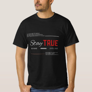 T-shirt rester vrai