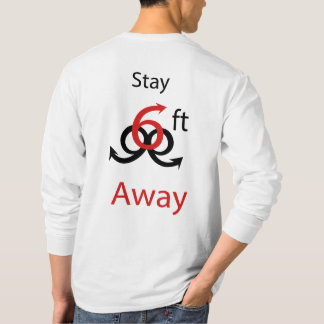 T-shirt Restez à 2 mètres