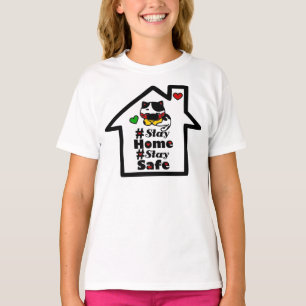 T-shirt 🏠 😷#Restez à la maison Restez en sécurité19 Cite