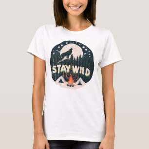 T-shirt Restez à l'abri