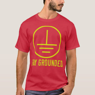 T-shirt Restez au sol Funny Electrician Lineman Electricit