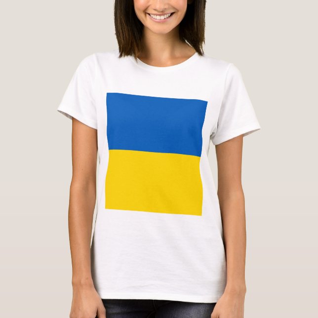 T-SHIRT RESTEZ AVEC L'UKRAINE ! (Devant)
