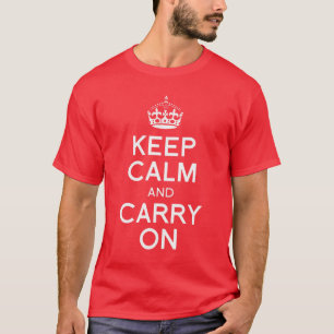 T-shirt Restez calme et continuez