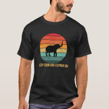 Restez calme et éléphant