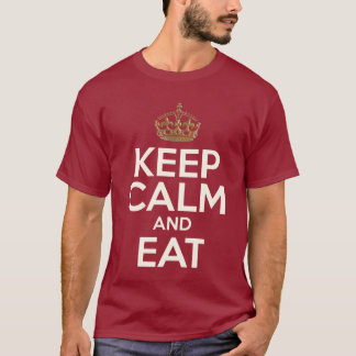 T-shirt Restez Calme Et Mangez