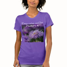 Restez Calme Et Soyez Violet/Fleur Aster/