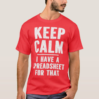 T-shirt Restez Calme J'Ai Une Feuille De Calme Pour Ce Drô
