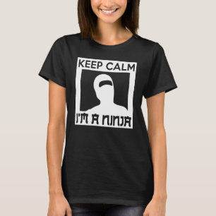 T-shirt Restez calme Je suis un Ninja Ninja