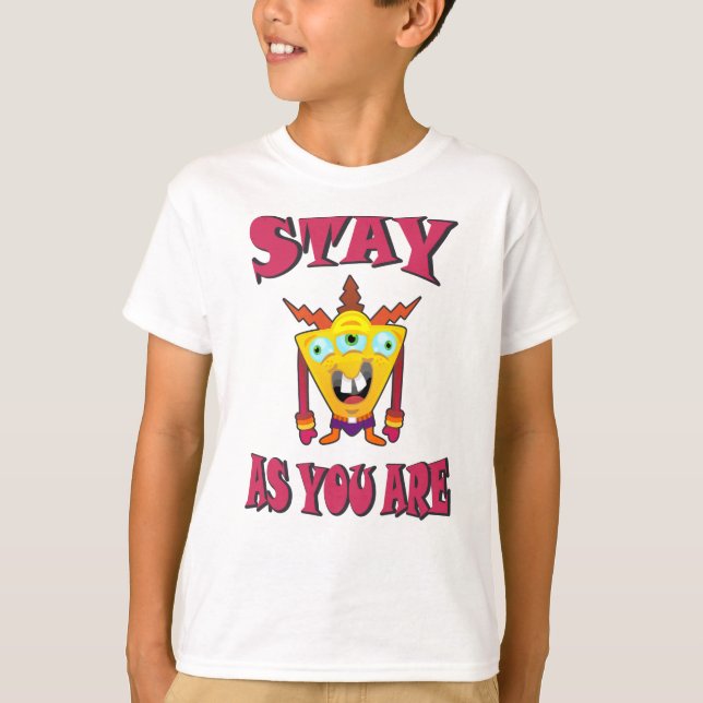 T-shirt Restez comme vous êtes (Devant)